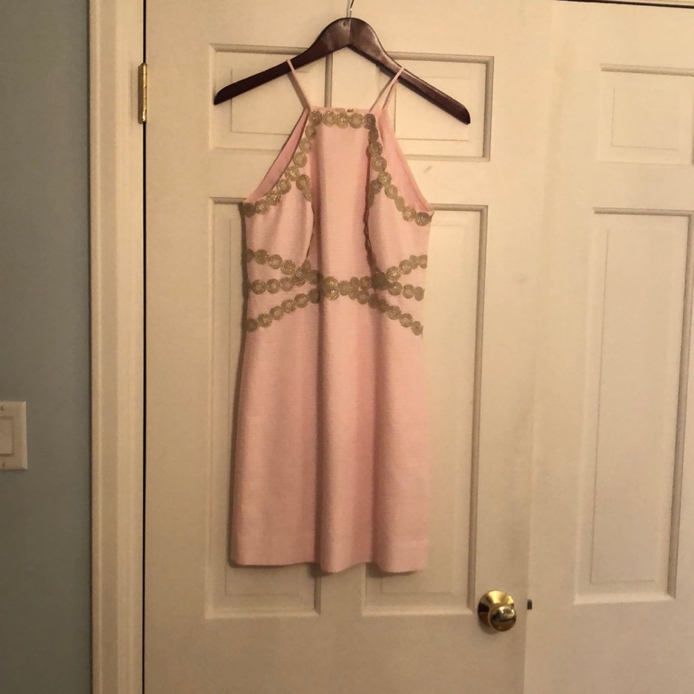 Lily Pulitzer pink cotton dress.